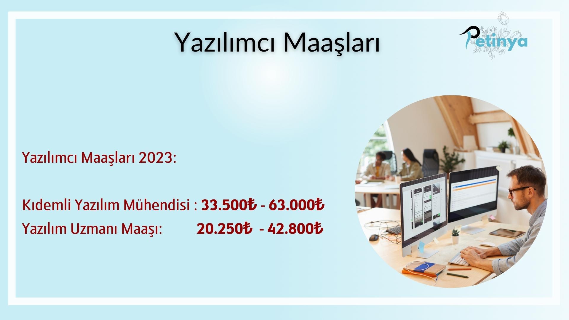 Yazılımcı Maaşları: Türkiye'de Yazılımcıların Maaşları 2023