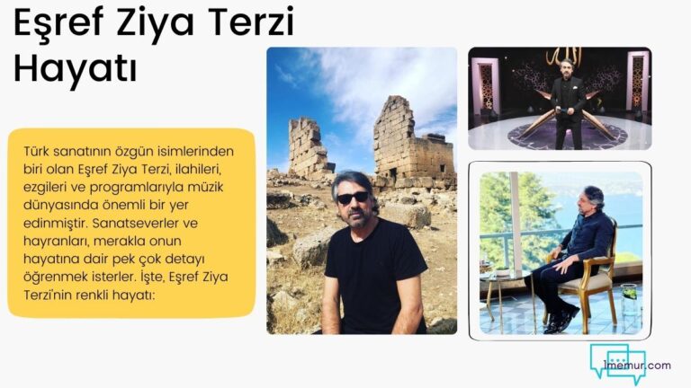 Eşref Ziya Terzi Kimdir - Eşref Ziya Terzi Hayatı - Eşref Ziya Terzi Biyografi